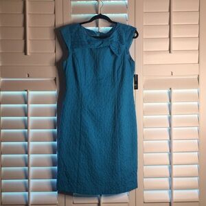 NWT New Direction size 12 ocean blue dress